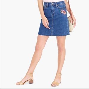 Jcrew Factory embroidered skirt